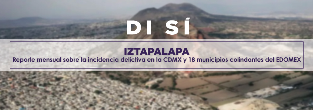 Incidencia delictiva Iztapalapa 2019