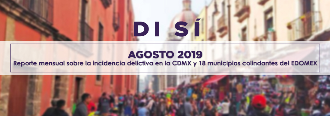 Incidencia delictiva agosto 20109