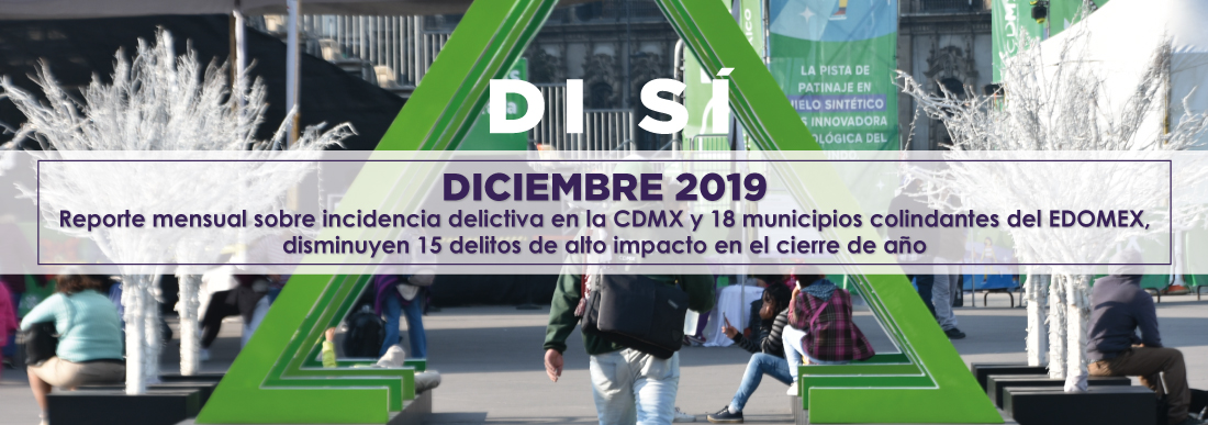 Incidencia delictiva diciembre 2019