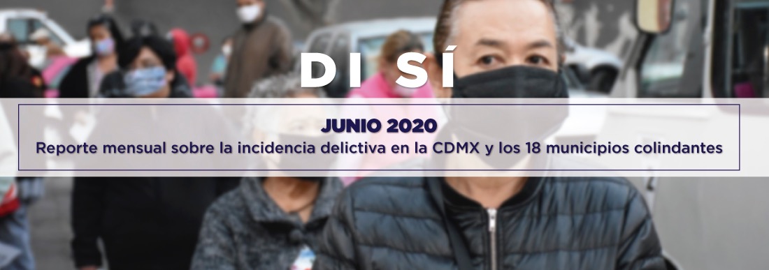 Incidencia delictiva junio 2020