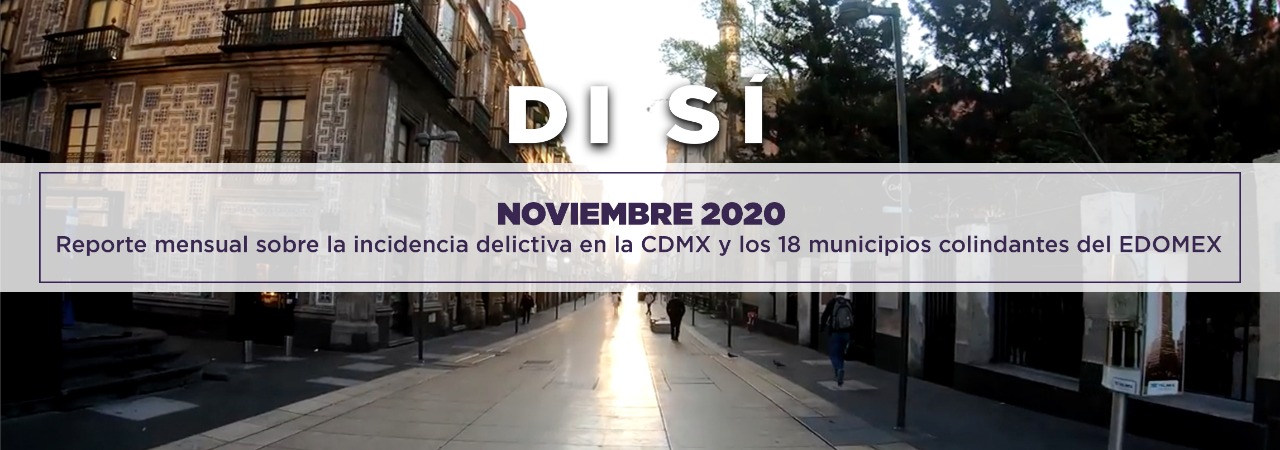 Incidencia delictiva noviembre 2020