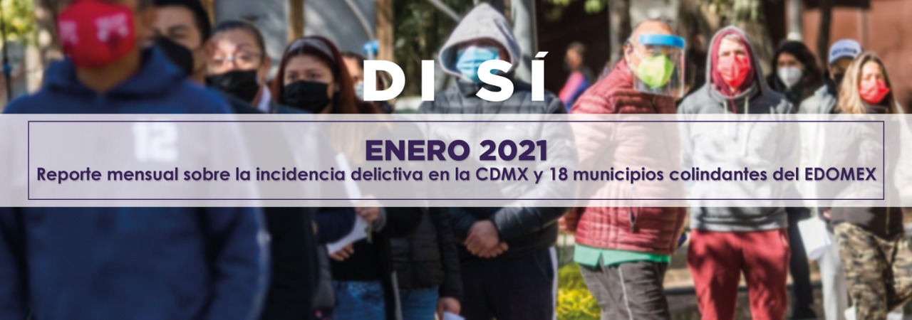 Incidencia delictiva enero 2021