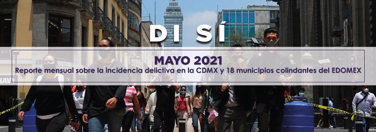 Incidencia delictiva mayo 2021