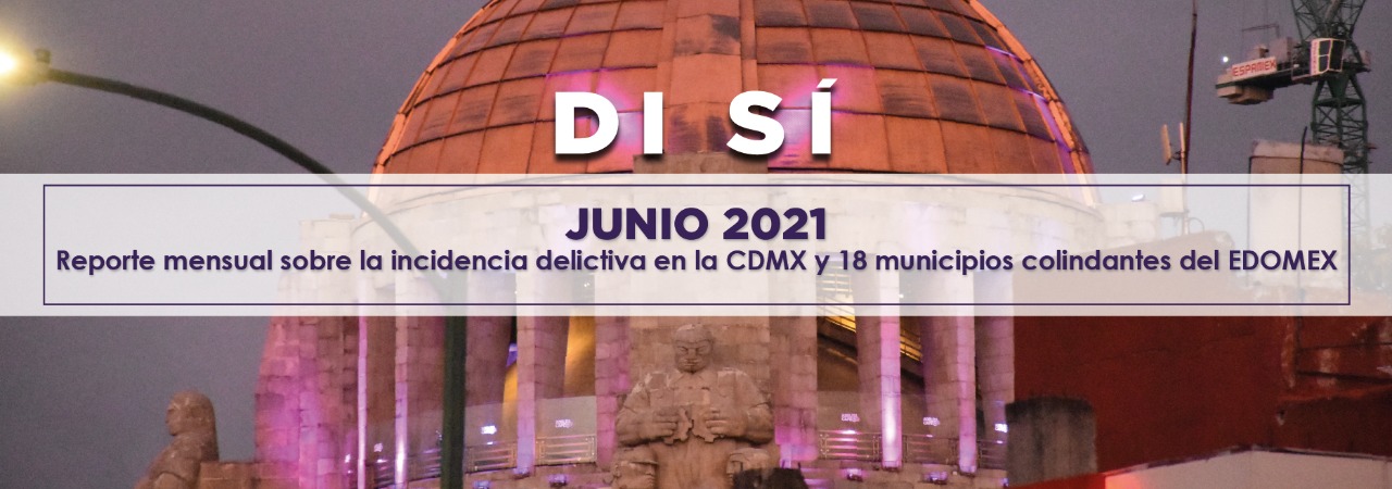 Incidencia delictiva junio 2021
