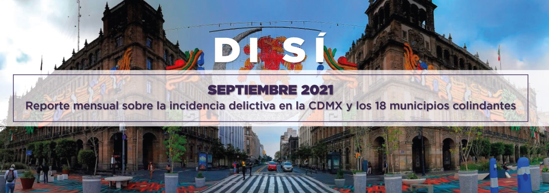Incidencia delictiva septiembre 2021