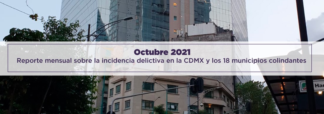 Incidencia delictiva octubre 2021