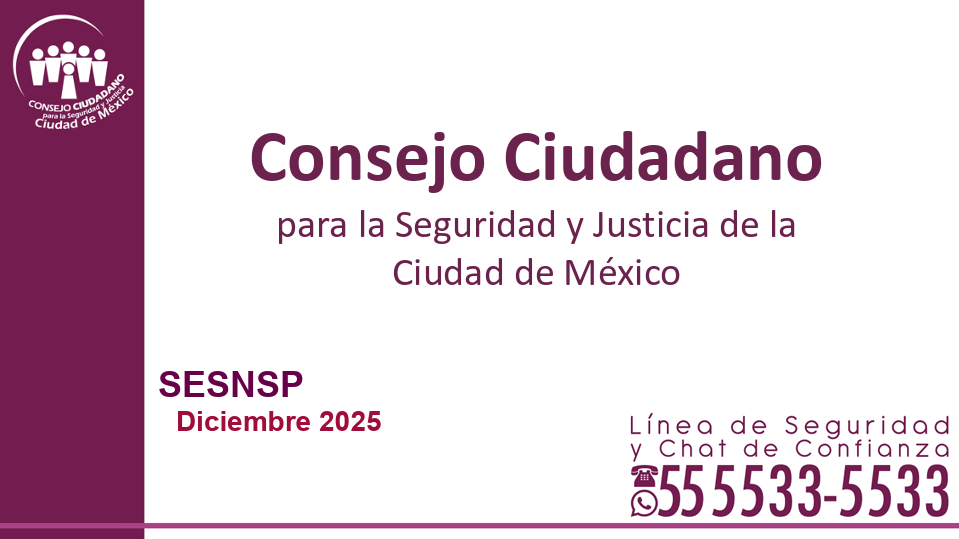 Consejo Ciudadano Para La Seguridad y Justicia de La Ciudad de México
