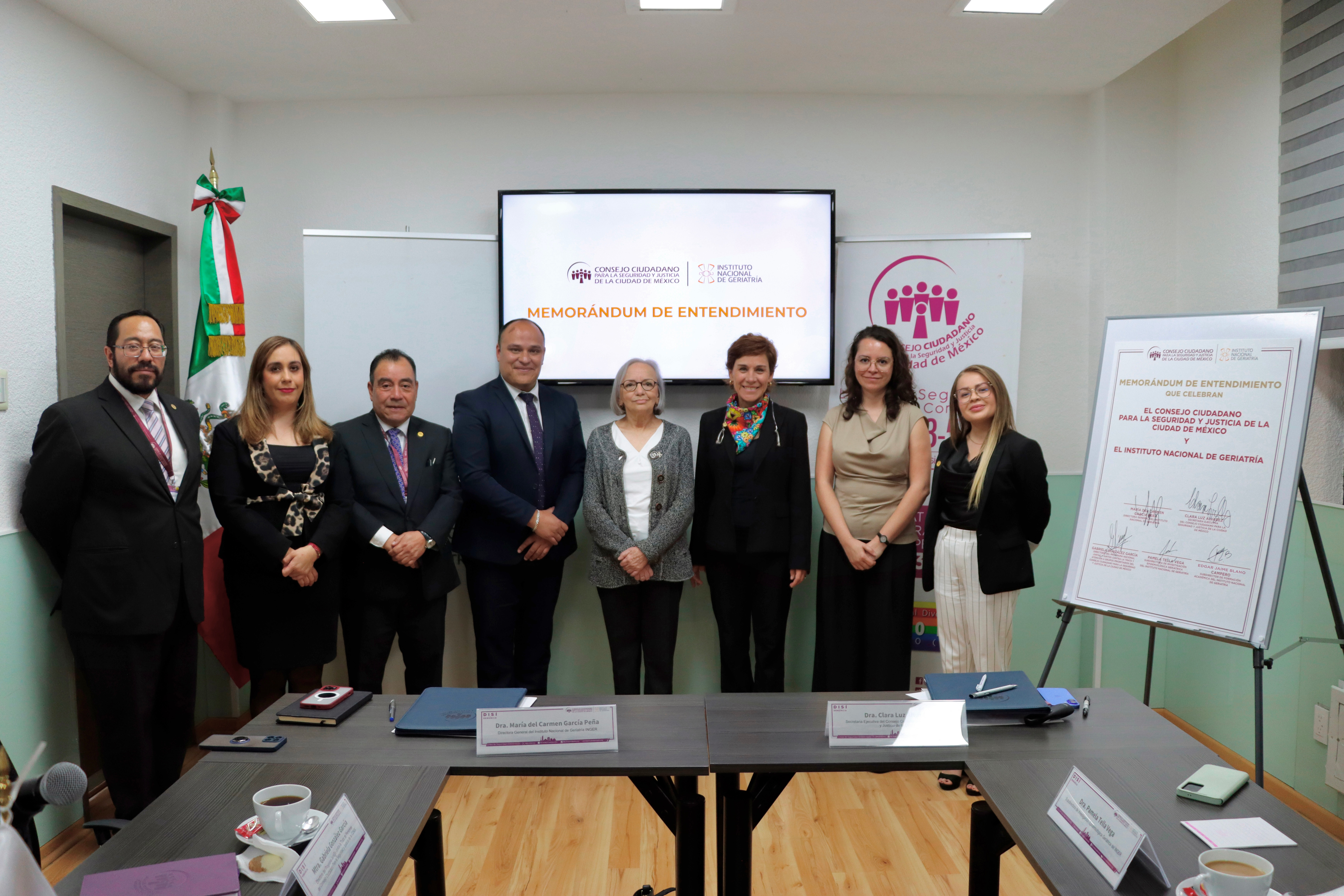 CONSEJO CIUDADANO E INGER FIRMAN ALIANZA PARA UNA VEJEZ DIGNA Y SEGURA