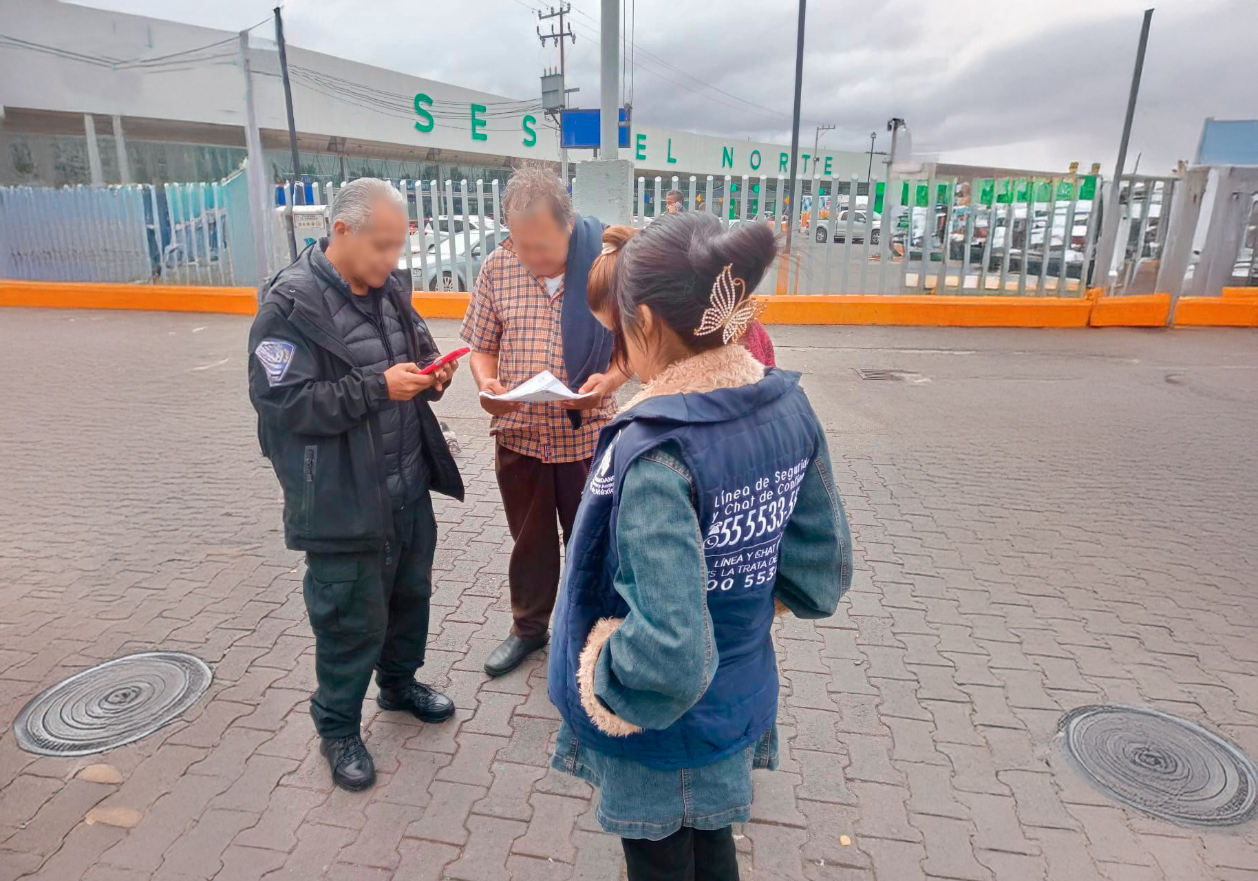 LOCALIZA CONSEJO CIUDADANO A PERSONA MAYOR DESAPARECIDA EN TERMINAL DEL NORTE