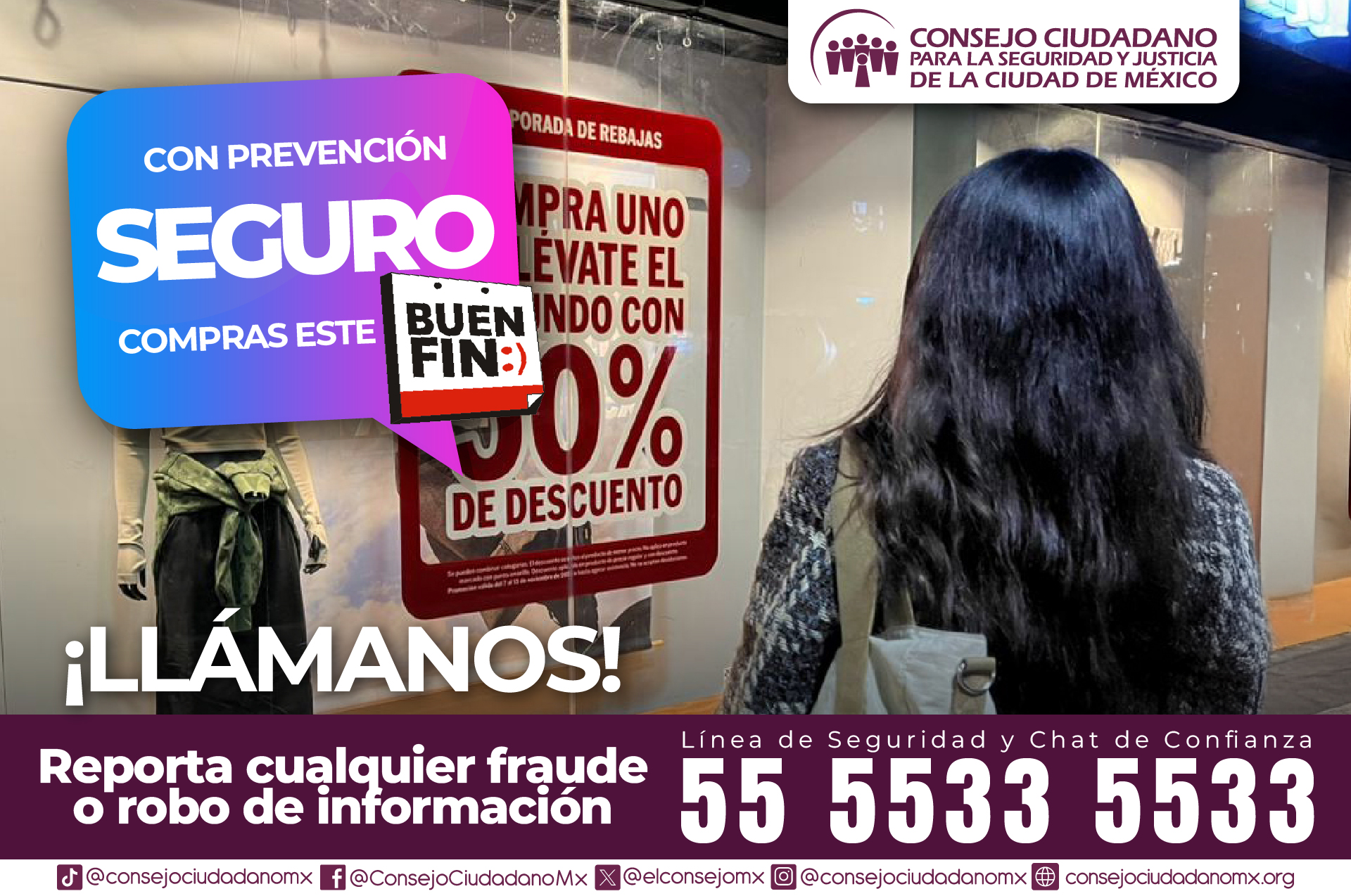 AUMENTAN REPORTES DE FRAUDE ENTRE MUJERES Y JÓVENES DURANTE EL BUEN FIN